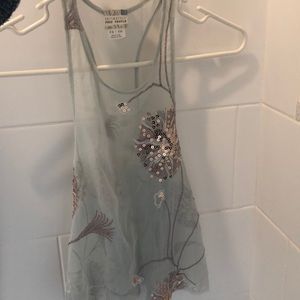 Free people sheer tank top XS